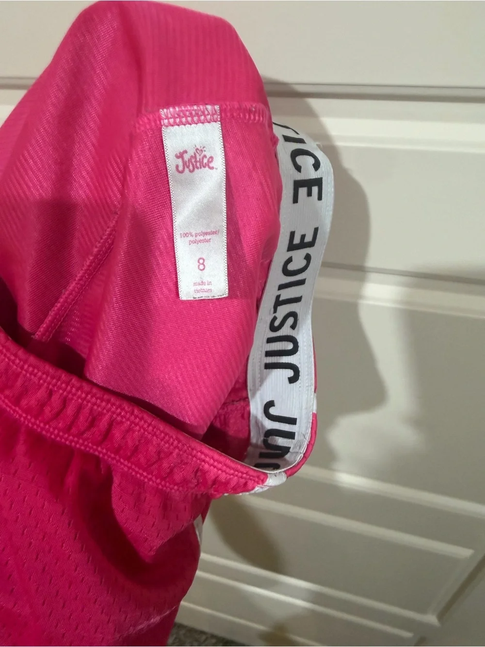 Justice hot pink